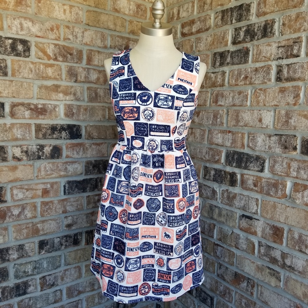 Maison Jules Travel themed dress (XS)